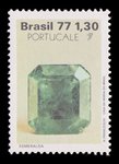 Emeraude (timbre) - Br�sil - 1977 -- 30/07/08
