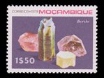 B�ryl (timbre) - Mozambique - 1979 -- 03/09/08