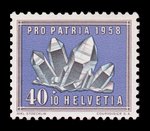 Quartz (timbre) - Suisse - 1958 -- 23/08/08