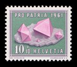 Fluorine (timbre) - Suisse - 1961 -- 22/07/08