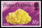 Soufre (timbre) - Tristan Da Cunha - 1978 -- 13/07/08
