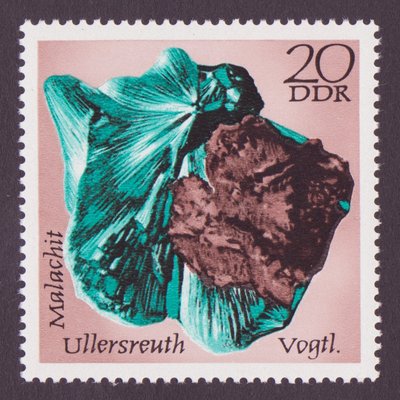 Malachite - Allemagne de l'Est - 1972 -- 25/06/08 Malachite - Allemagne de l'Est - 1972 -- 25/06/08