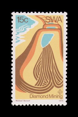 Diamant (mine) - Namibie (Afrique du Sud-Ouest) - 1974 -- 03/08/08