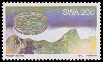 Malachite - Namibie (Afrique du Sud-Ouest) - 1979 -- 02/08/08 Malachite - Namibie (Afrique du Sud-Ouest) - 1979 -- 02/08/08