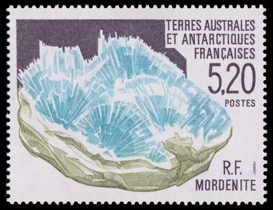 Mordenite (timbre) - Terres Australes et Antartiques Françaises - 1991 -- 19/07/08 Mordenite (timbre) - Terres Australes et Antartiques Françaises - 1991 -- 19/07/08