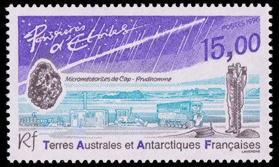 Météorite (timbre) - Terres Australes et Antartiques Françaises - 1991 -- 21/08/08 Météorite (timbre) - Terres Australes et Antartiques Françaises - 1991 -- 21/08/08