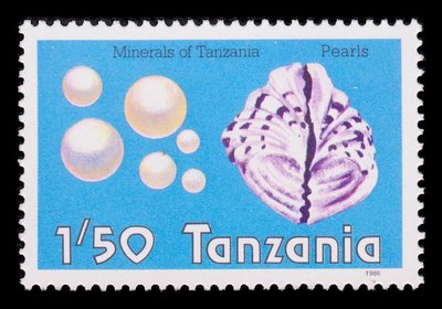 Perle (timbre) - Tanzanie - 1986 -- 22/09/08