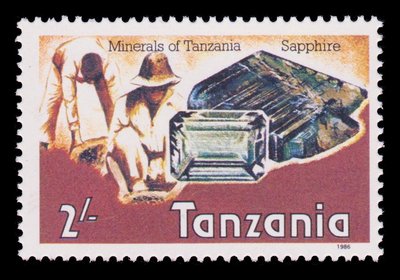 Saphir - Tanzanie - 1986 -- 22/09/08