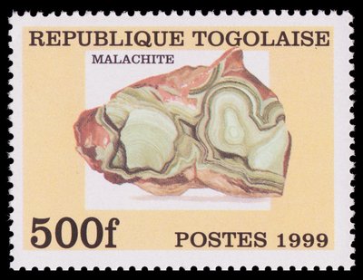 Malachite (timbre) - Togo - 1999 -- 06/08/08 Malachite (timbre) - Togo - 1999 -- 06/08/08
